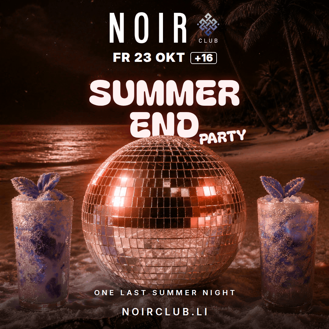 Flyer: SUMMER END PARTY